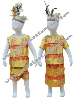 large2 pakaian adat papua kuning